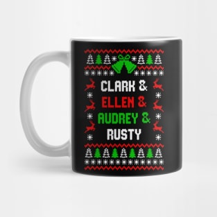 Christmas Vacation Clark Ellen Rusty Audrey Eddie Funny T-Shirt Mug